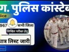 Cg police constable list 22025