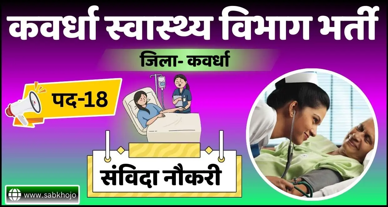 CG Kawardha Health Department vacancy 2025