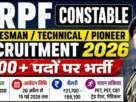 crpf constable recruitment online apply 2026