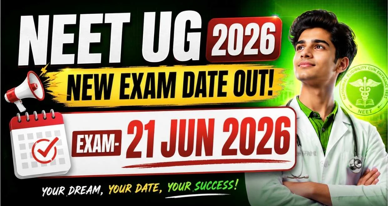 Neet ug 2026 exam date out