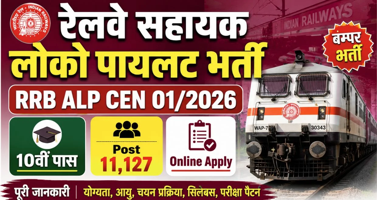 Rrb alp cen 01/2026 recruitment 2026