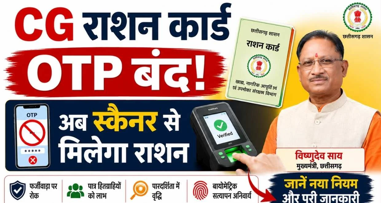 Cg ration card new update 2026