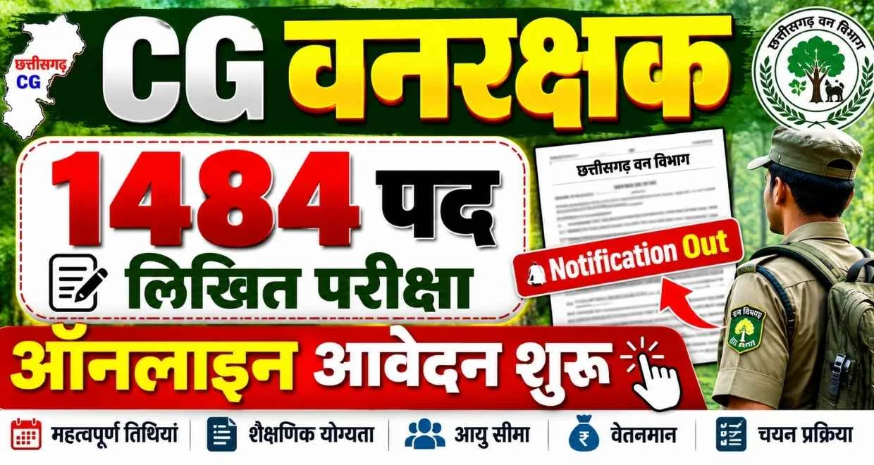 Cg forest guard written exam form 2026