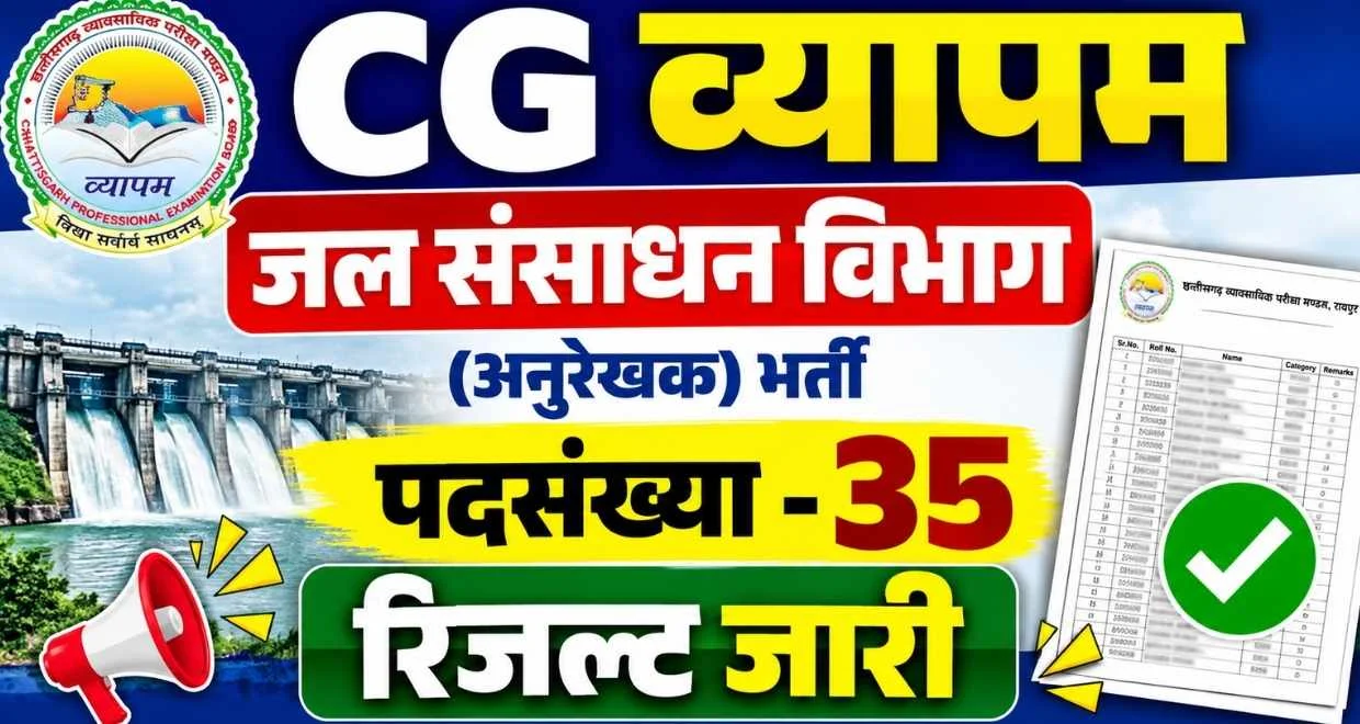 CGSSB WRDT26 Exam Result Out 2026