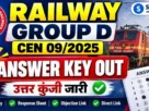 Rrb group d cen 09 answer key out